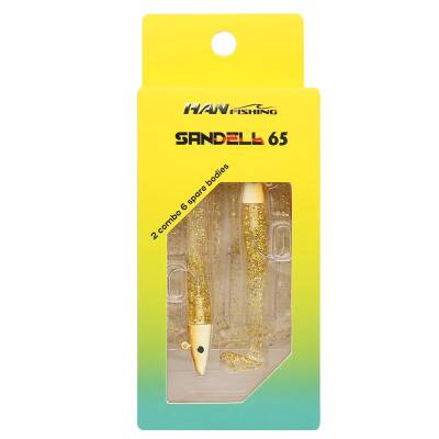 Hanfish Sandeel 65mm 3.2gr Lrf Silikon Yem  - 16