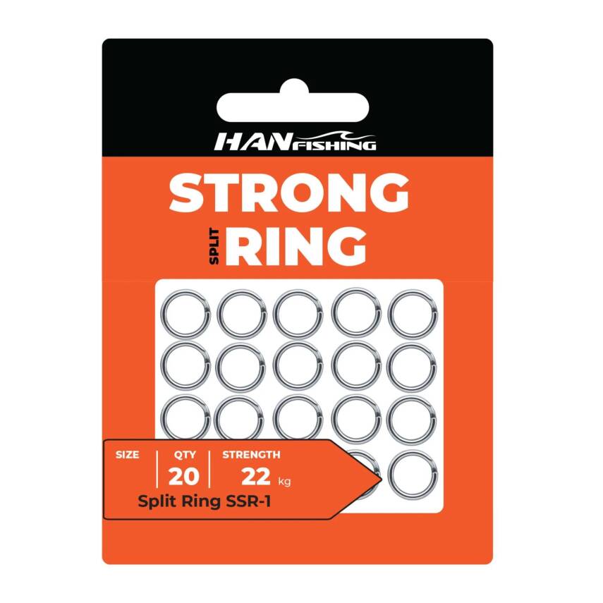Hanfish Strong Split Ring Suni Yem Halkası - 1