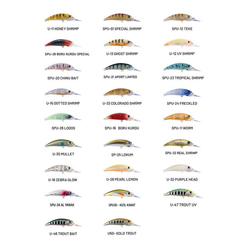 Hanfish Zıpır UG 5cm 5gr LRF Maket Yem - 1