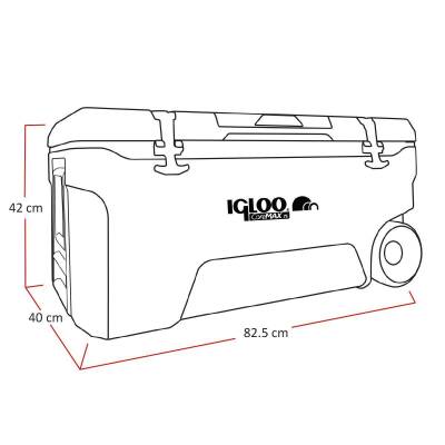 Igloo CoreMAX 75 Tekerlekli Buzluk 75 Litre - 3