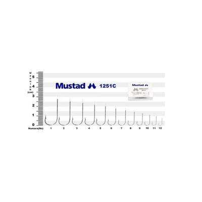 Mustad 1251 C Olta İğnesi (100lü Paket) - 2
