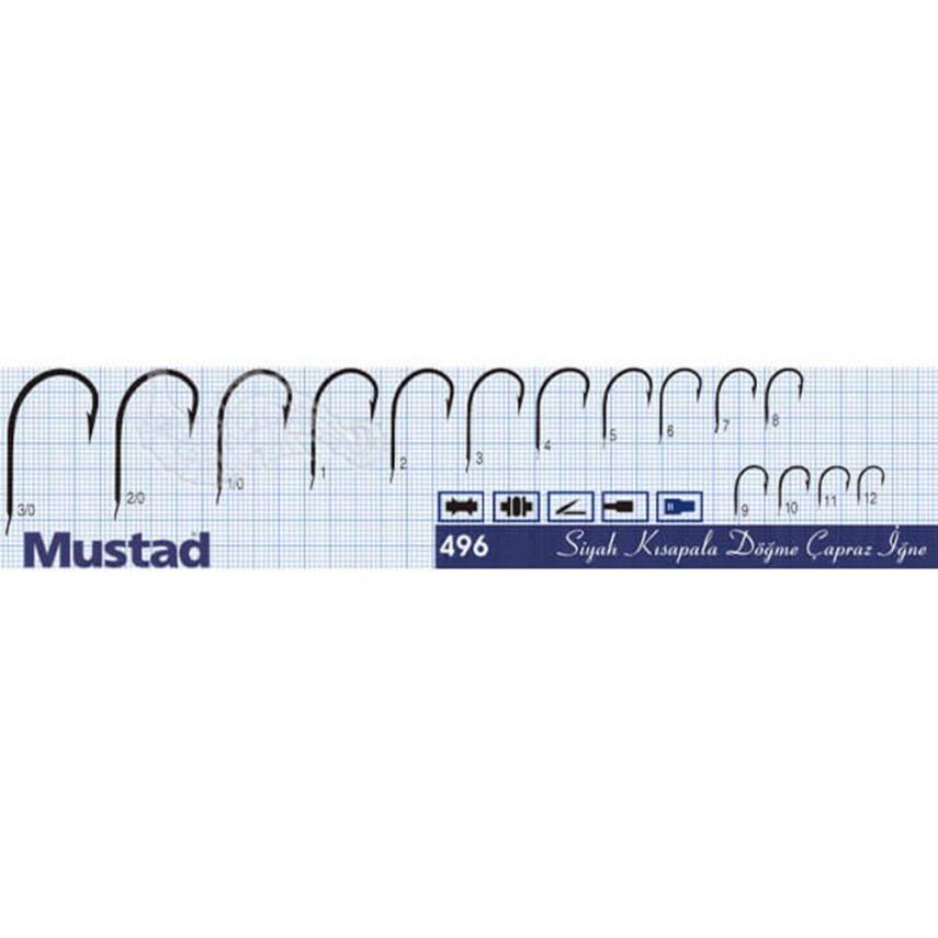 Mustad 496 Olta İğnesi 25 Adet - 3