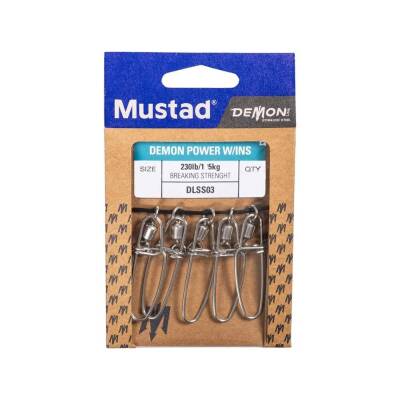 Mustad Demon DLSS03 Klipsli Fırdöndü - 2