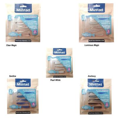 Mustad Mezashi Z-Tail Minnow 5cm Silikon Yem