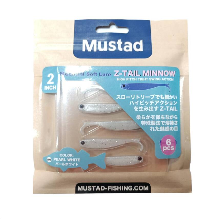 Mustad Mezashi Z-Tail Minnow 5cm Silikon Yem - 5