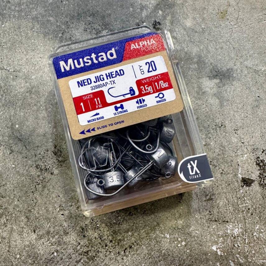 Mustad Ned Jighead No:1 - 2