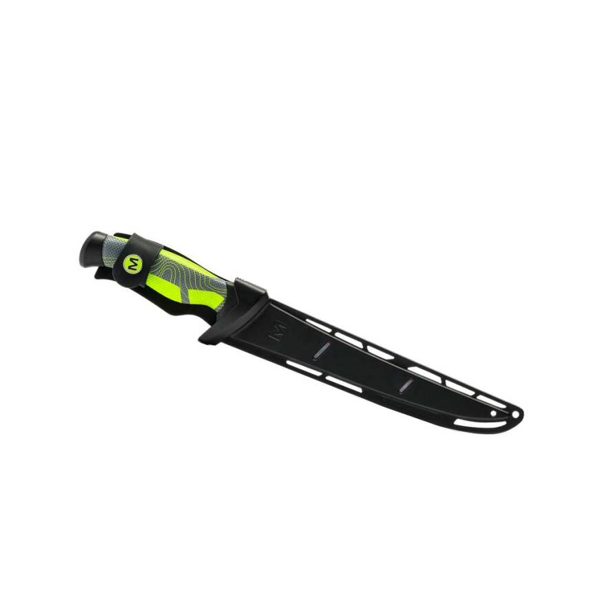 Mustad Taşıma Kılıflı Çelik Fileto Bıçağı - 8 inç Yeşil - 3