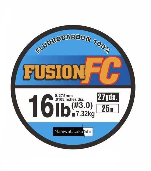 Naniwa Osaka Shi Fusion 25m Fluorocarbon Misina - 1