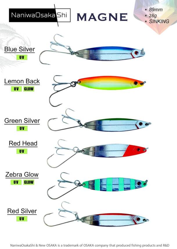 Naniwa Osaka Shi Magne 28gr Kaşık - 1