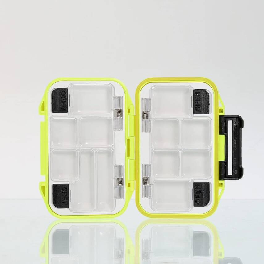 Oskar Su Geçirmez 12 Göz Fırdöndü Klips Kutusu - Sarı - 2