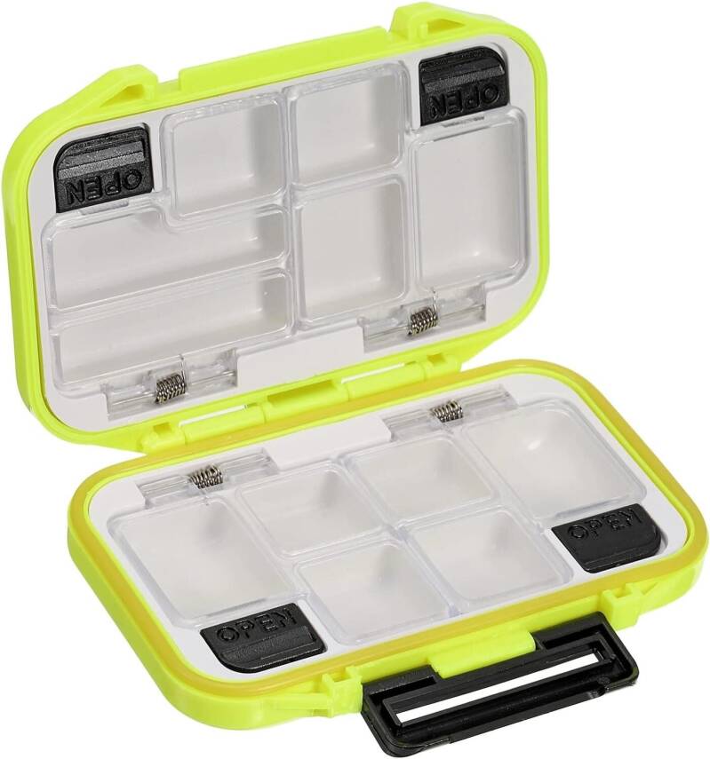 Oskar Su Geçirmez 12 Göz Fırdöndü Klips Kutusu - Sarı - 1