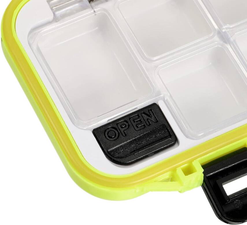 Oskar Su Geçirmez 12 Göz Fırdöndü Klips Kutusu - Turuncu - 2