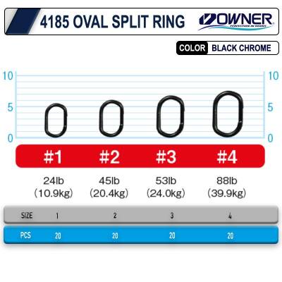 Owner 4185 Oval Split Ring Halka - 2