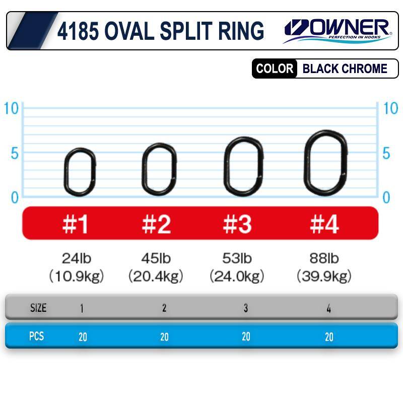 Owner 4185 Oval Split Ring Halka - 2