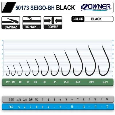 Owner 50173 Seigo-Bh Black İğne - 2