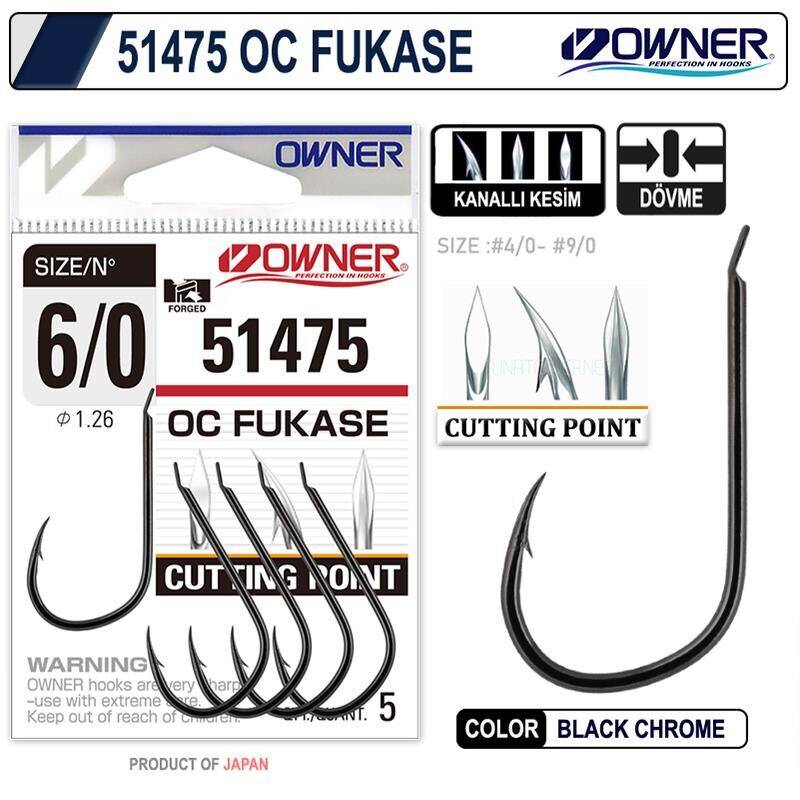 Owner 51475 OC Fukase Black Chrome İğne - 1