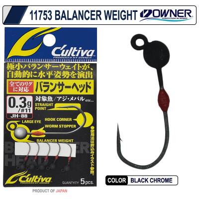 Owner Cultiva 11753 Balancer Jighead