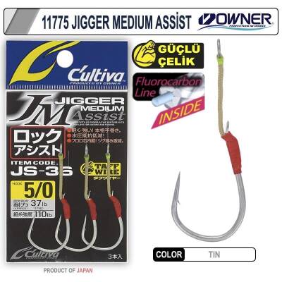 Owner Cultiva 11775 Jigger Medium Assist İğne