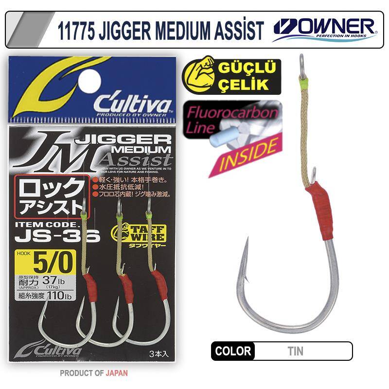 Owner Cultiva 11775 Jigger Medium Assist İğne - 1