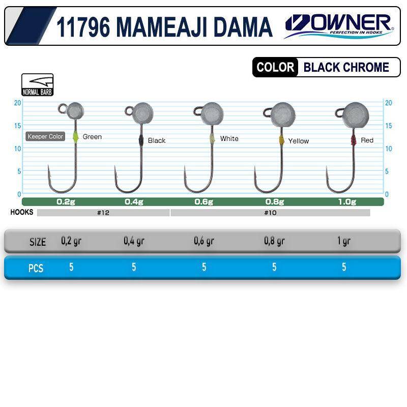 Owner Cultiva 11796 Mameaji Dama Jighead  - 2