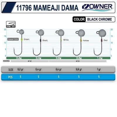 Owner Cultiva 11796 Mameaji Dama Jighead - 2
