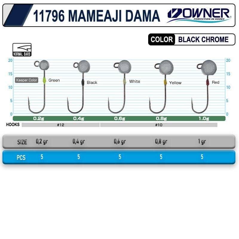 Owner Cultiva 11796 Mameaji Dama Jighead - 2