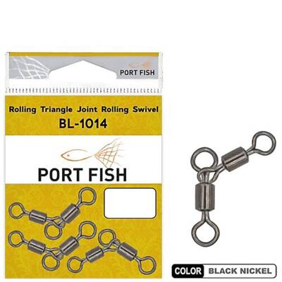 Portfish BL-1014 İkili Parakete Fırdöndü - No:2/0-1/0