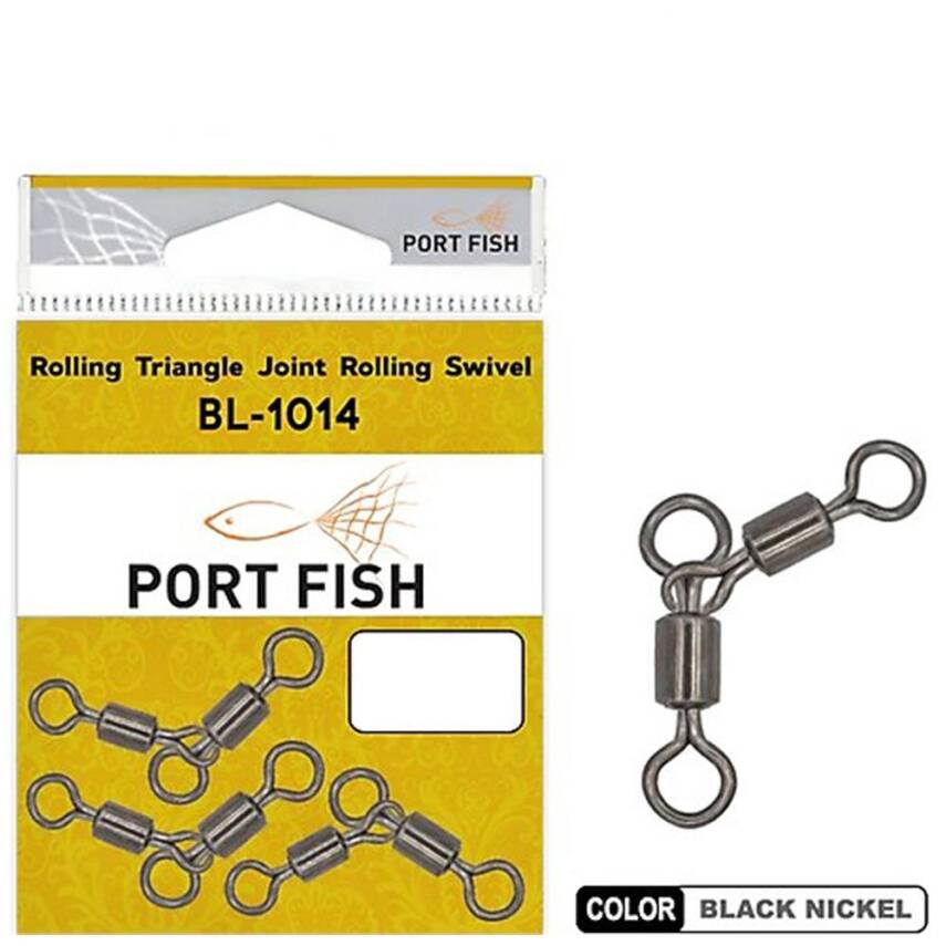 Portfish BL-1014 İkili Parakete Fırdöndü - No:2/0-1/0 - 1