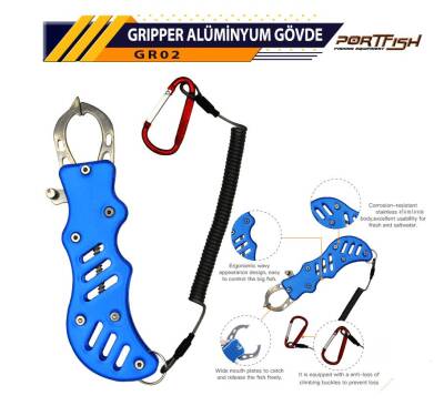 Portfish Gripper Alüminyum Balık Tutucu-Mavi - 2