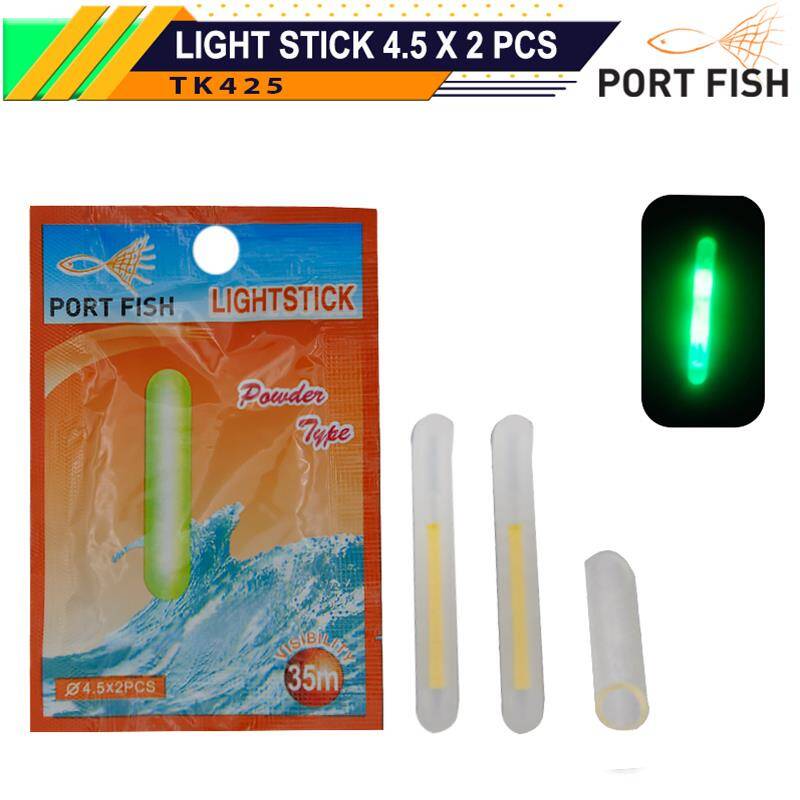 PortFish Light Stick 4.5x39mm Balıkçılık Fosforu 2 li Paket - 1