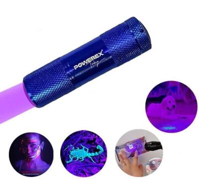 Powerex UV El Feneri Ultraviyole Mor Işık - Mavi - 3