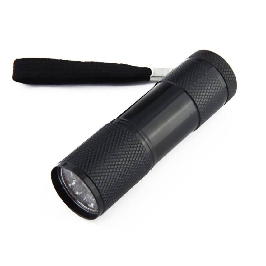 Powerex UV El Feneri Ultraviyole Mor Işık - Siyah - 1