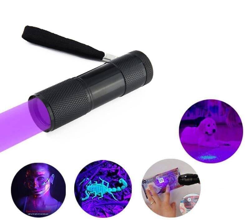 Powerex UV El Feneri Ultraviyole Mor Işık - Siyah - 3