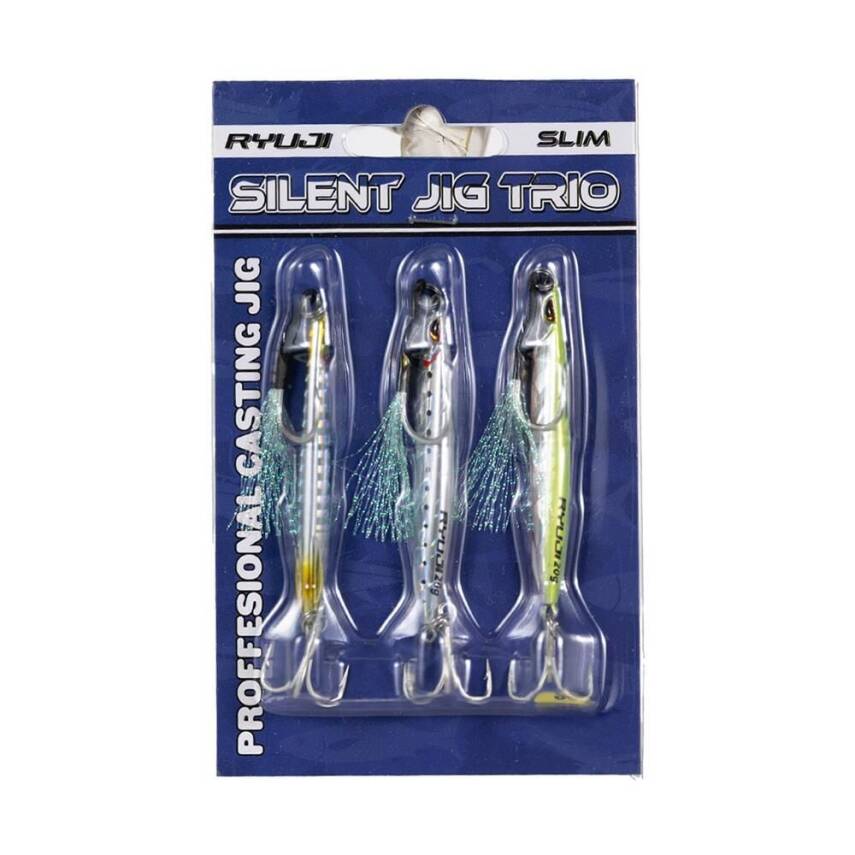 Ryuji Silent Jig Trio 7gr Zebra Mix (3 Adet) - 1
