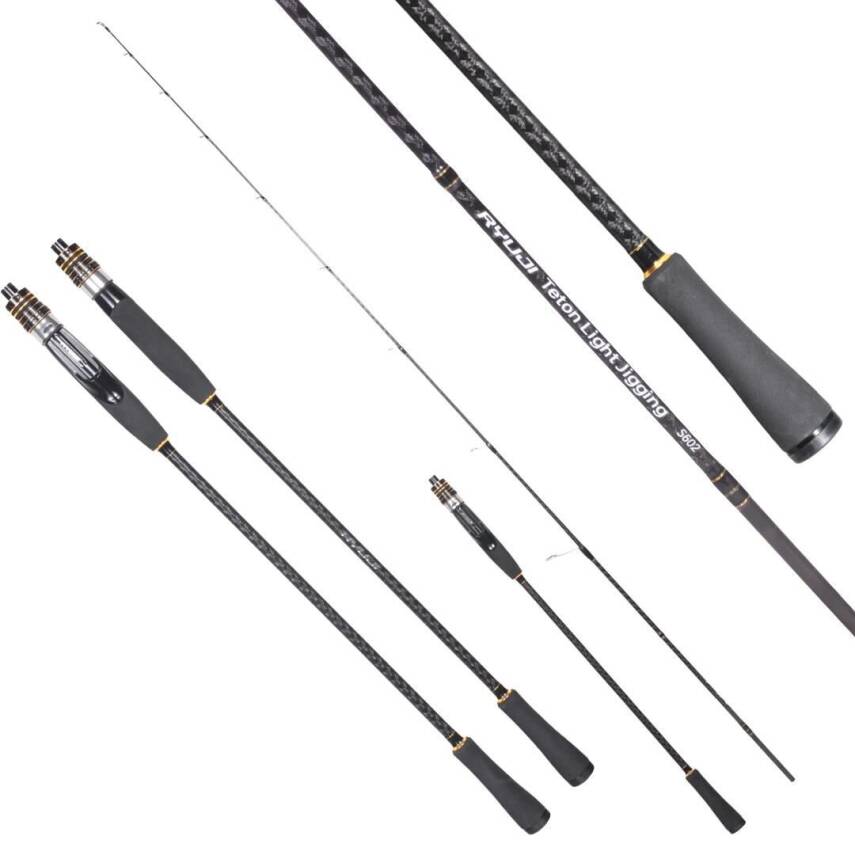 Ryuji Teton 180cm 20-60gr Light Jigging Olta Kamışı - 3