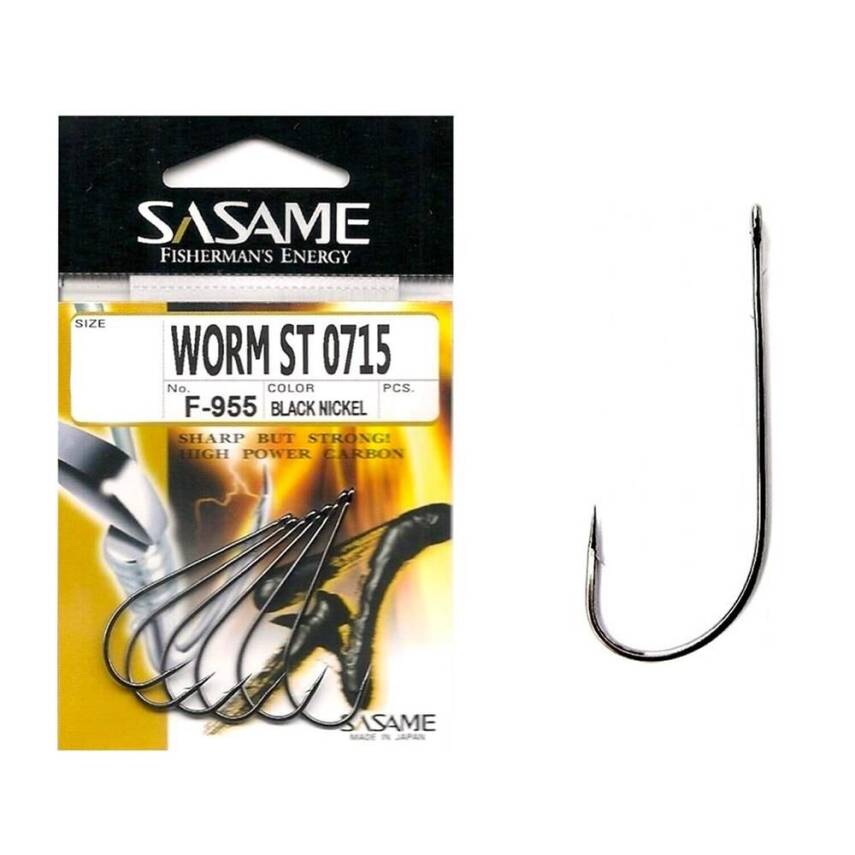 Sasame Worm F-955 Serisi Olta İğnesi - 1