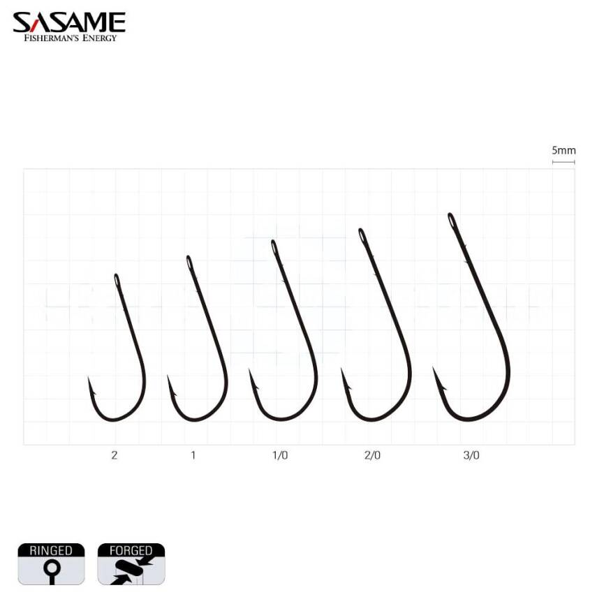 Sasame Worm F-955 Serisi Olta İğnesi - 3