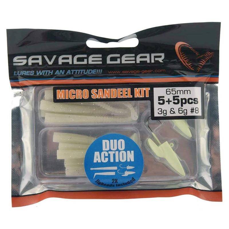 Savage gear Micro Sandeel Kit 12 Parça Lrf Silikon Yem - 2