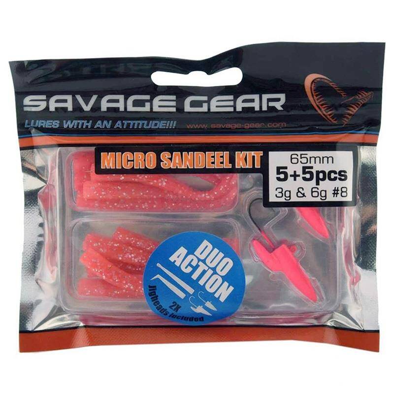 Savage gear Micro Sandeel Kit 12 Parça Lrf Silikon Yem - 3