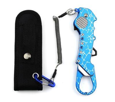 Sea Horse Katlanır Balık Tutucu Gripper - Mavi - 2