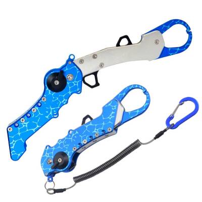 Sea Horse Katlanır Balık Tutucu Gripper - Mavi - 3