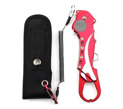 Sea Horse Katlanır Balık Tutucu Gripper - Kırmızı - 2