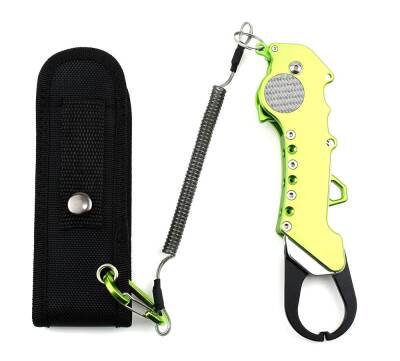 Sea Horse Katlanır Balık Tutucu Gripper - Yeşil - 2