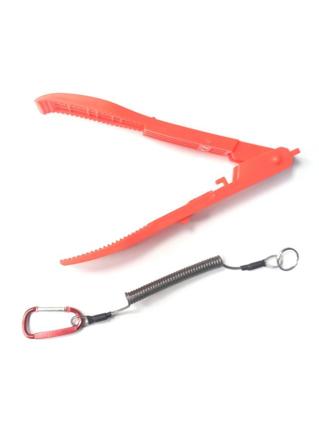 Sea Horse Plastik Lrf Maşası Karabinalı - Kırmızı - 1