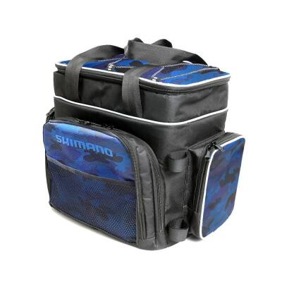 Shimano Baskılı Back Pack Balıkçı Sırt Çantası - Ocean Blue - 1