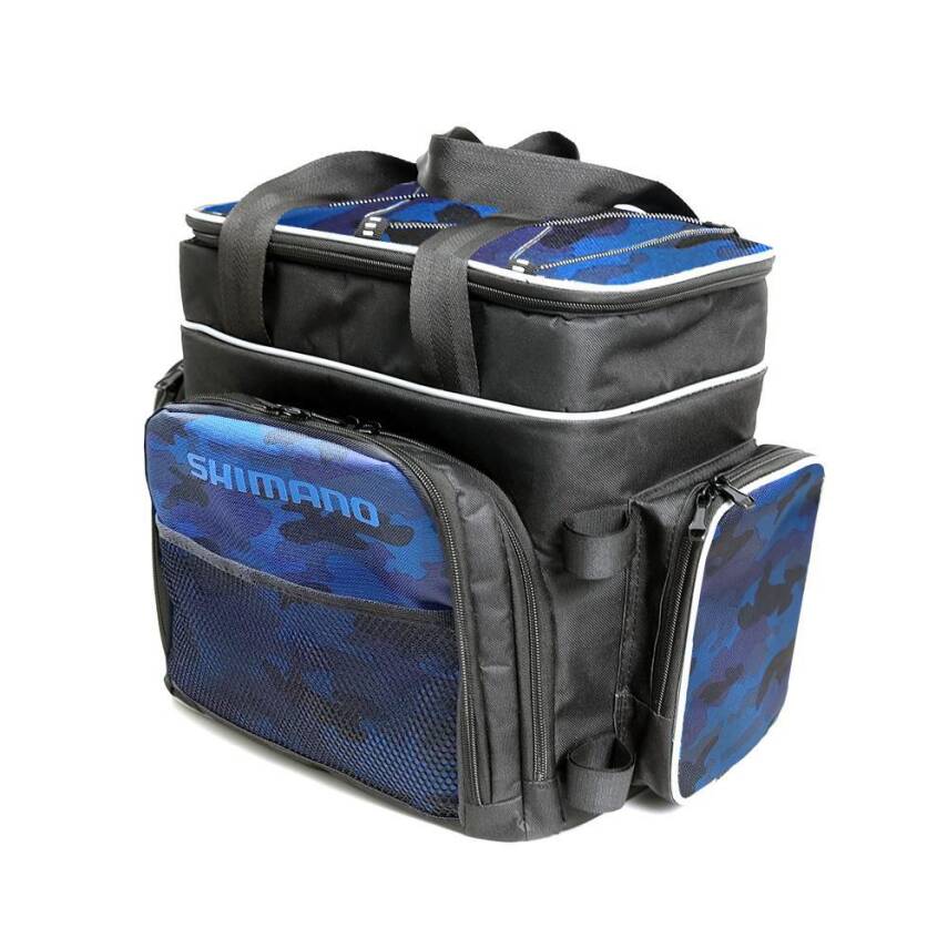 Shimano Baskılı Back Pack Balıkçı Sırt Çantası - Ocean Blue - 1
