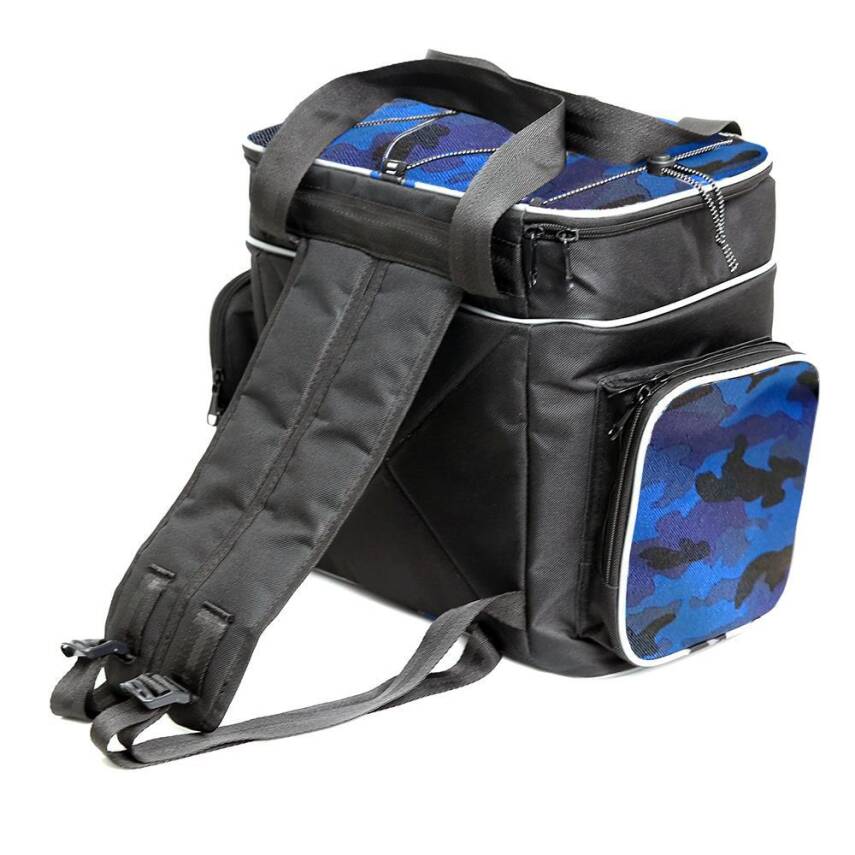 Shimano Baskılı Back Pack Balıkçı Sırt Çantası - Ocean Blue - 3