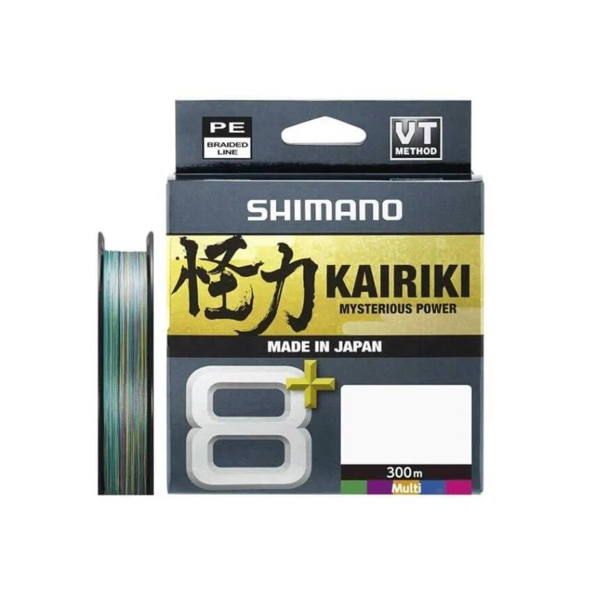 Shimano Kairiki 8 + Plus 300m Multicolor İp Misina - 1