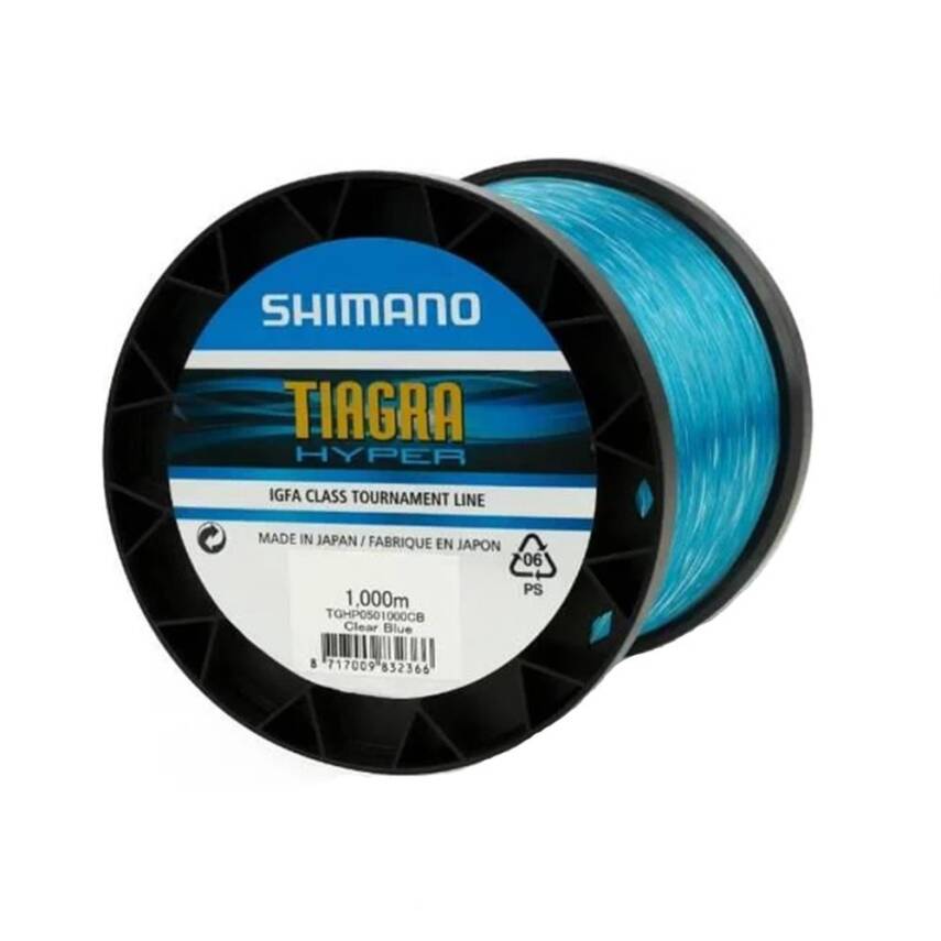 Shimano Tiagra Hyper Troll IGFA 1000m 0,86mm 80lb Clear Blue Monofilament Misina - 1