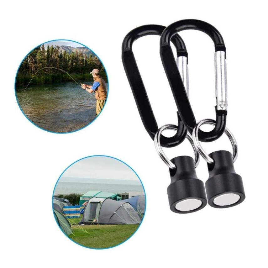 Shufa Çift Karabinalı Mıknatıs Ekipman Tutucu - 2